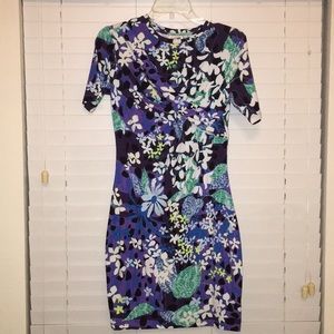 Petter Pilotto Target Bodycon Floral Dress Size S
